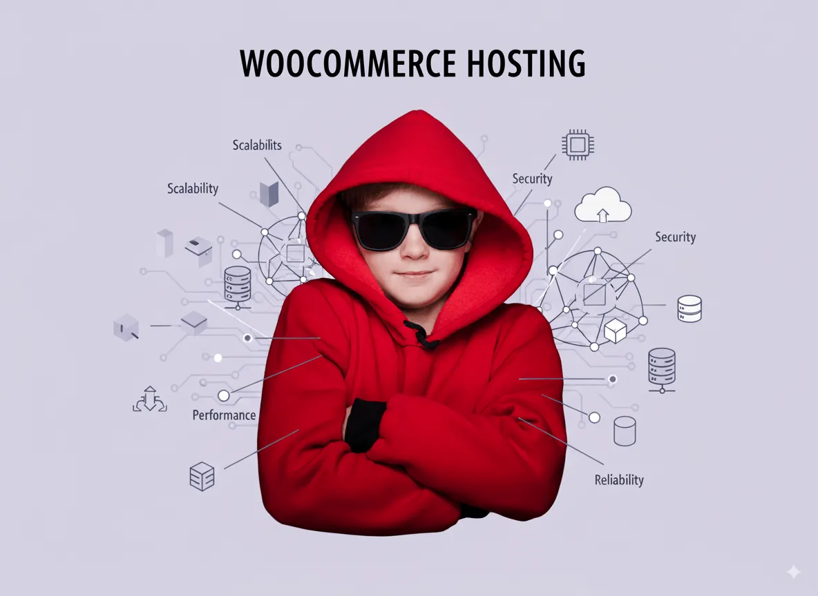 Web Hosting Illustration