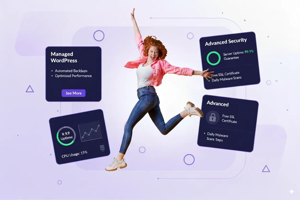 Cloud Hosting Illustration